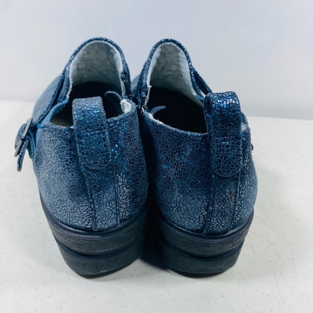 Align By Nurse Mates Women's Arya Slip Resistant Nursing Clog Navy size 8W - Picture 5 of 8